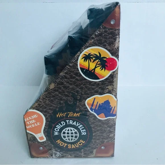 Hot Ticket World Traveler Hot Sauce Gift Set, 15-Pack Assorted Sauces - Picture 5 of 8